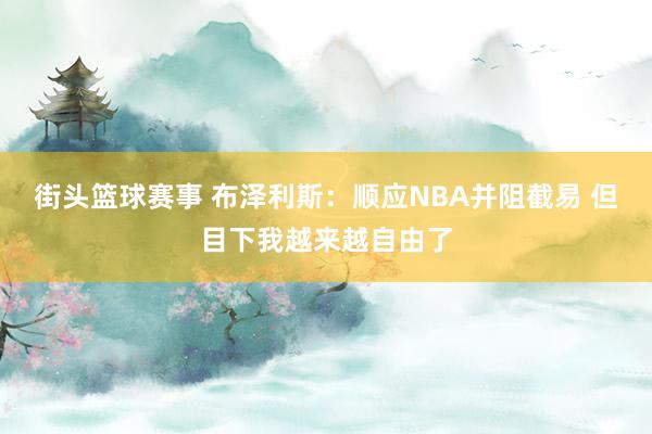 街头篮球赛事 布泽利斯：顺应NBA并阻截易 但目下我越来越自由了